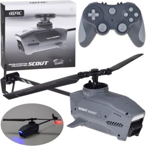 Diaľkovo ovládaný futuristický prieskumný vrtuľník - moderný dizajn RC0724