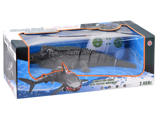Diaľkovo ovládaný krokodíl s 2,4 GHz diaľkovým ovládaním RC0616 – Obrázok 7