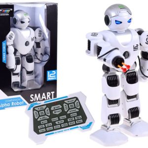 Diaľkovo ovládaný robot strieľa a chodí RC0503