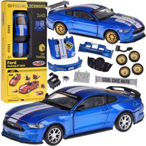 Licencovaná kovová tuningová sada Ford Mustang GT v mierke 1:42 ZA5057
