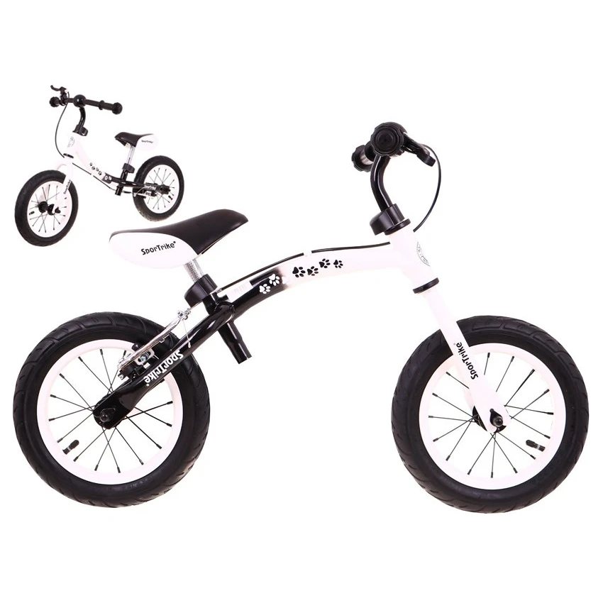 Odrážadlo / balančný bicykel biely