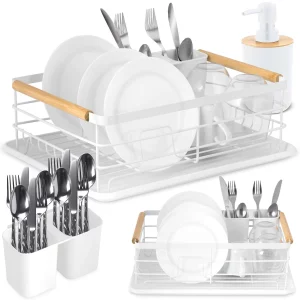 MS-600 Odkvapkávač riadu Massido biely