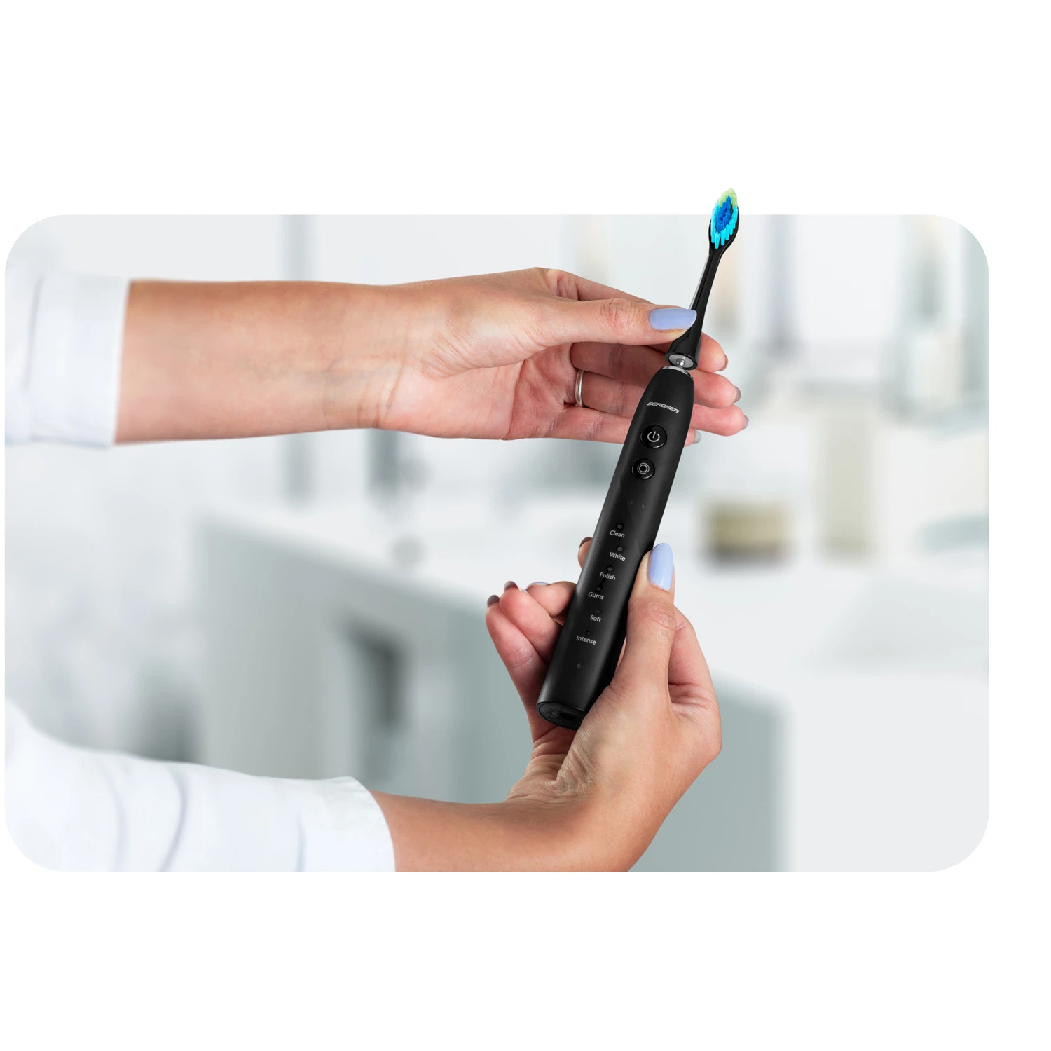 Berdsen Galaxy Sonická zubná kefka čierna – Obrázok 4