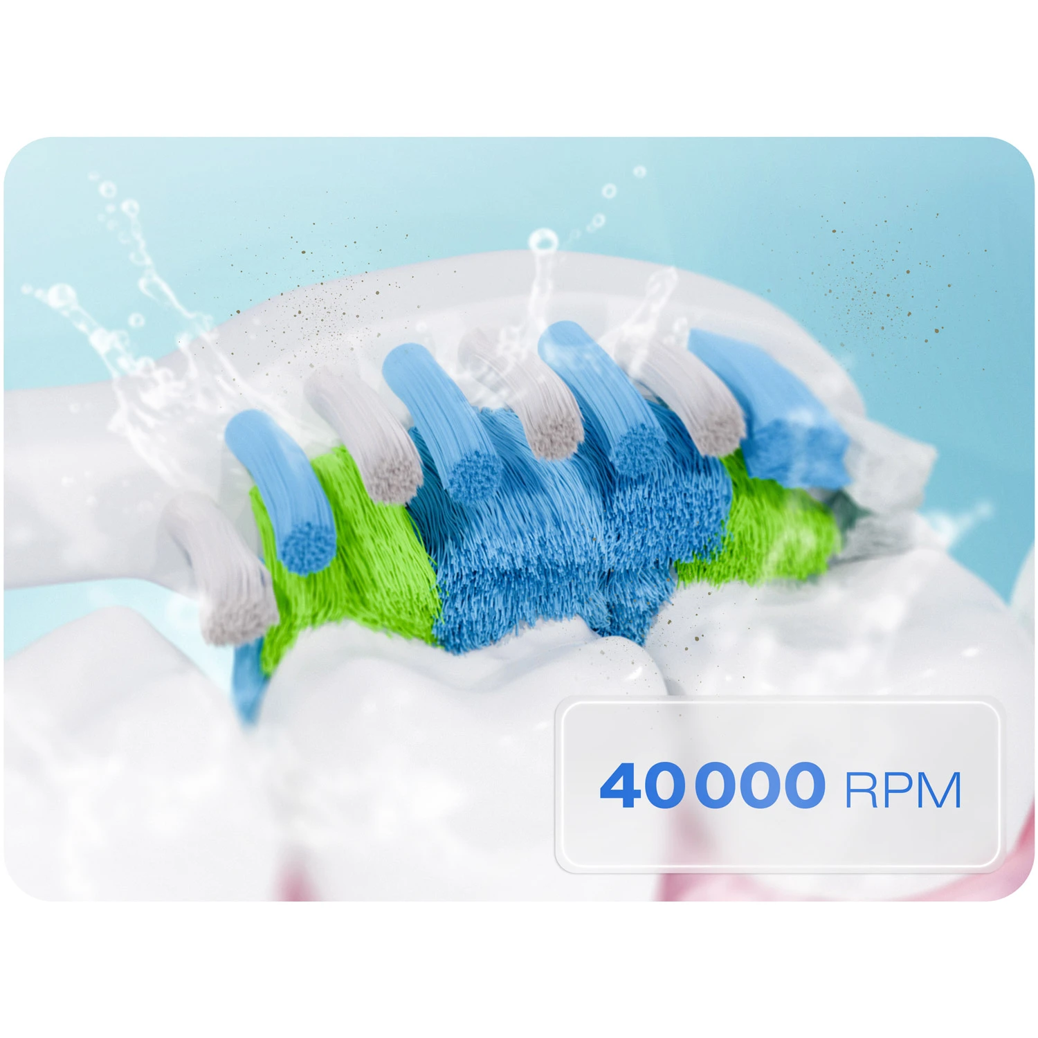 Berdsen Galaxy Duo sonická zubná kefka sada 2 kusov – Obrázok 5