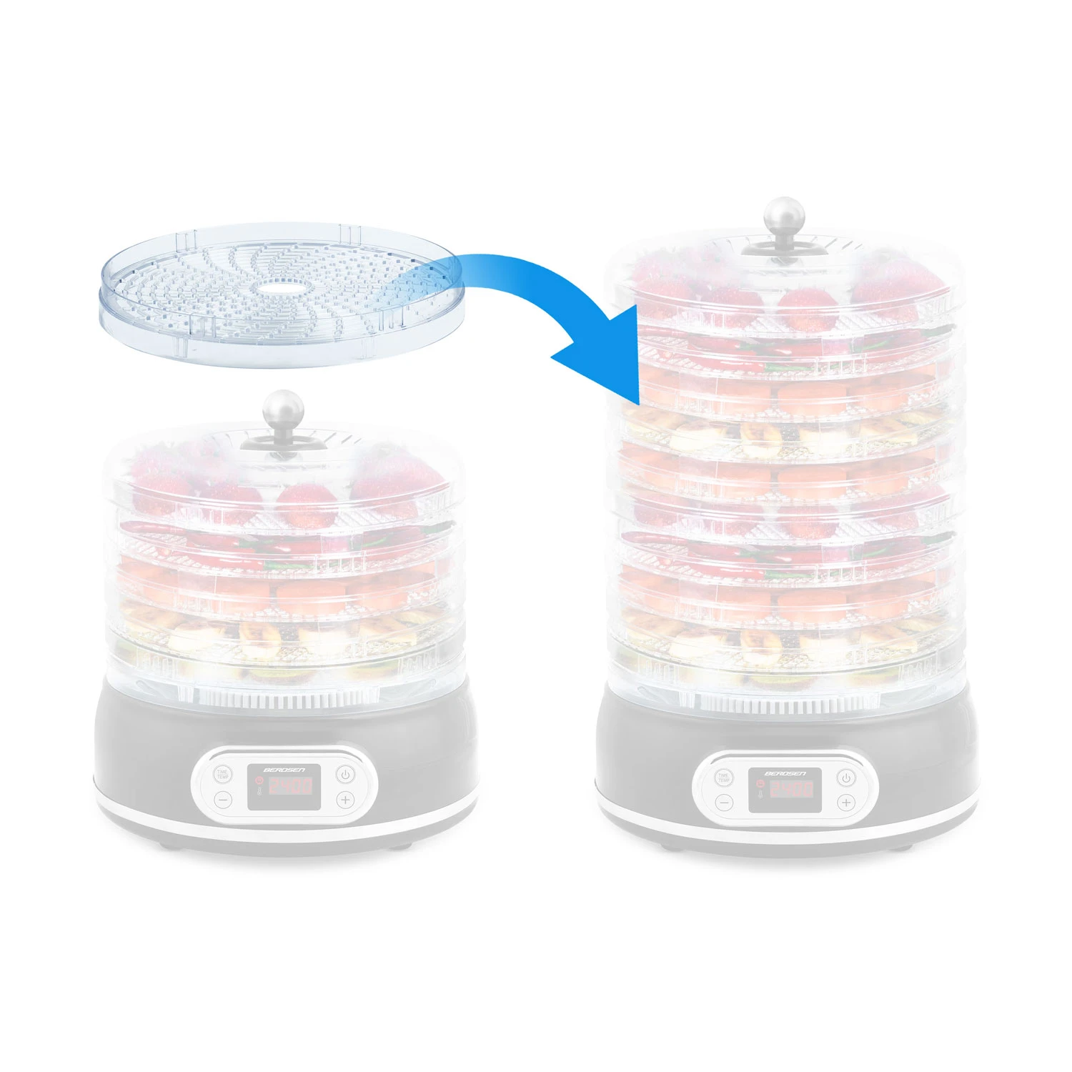 Tácka na sušičku húb a ovocia BD-691 – Obrázok 5