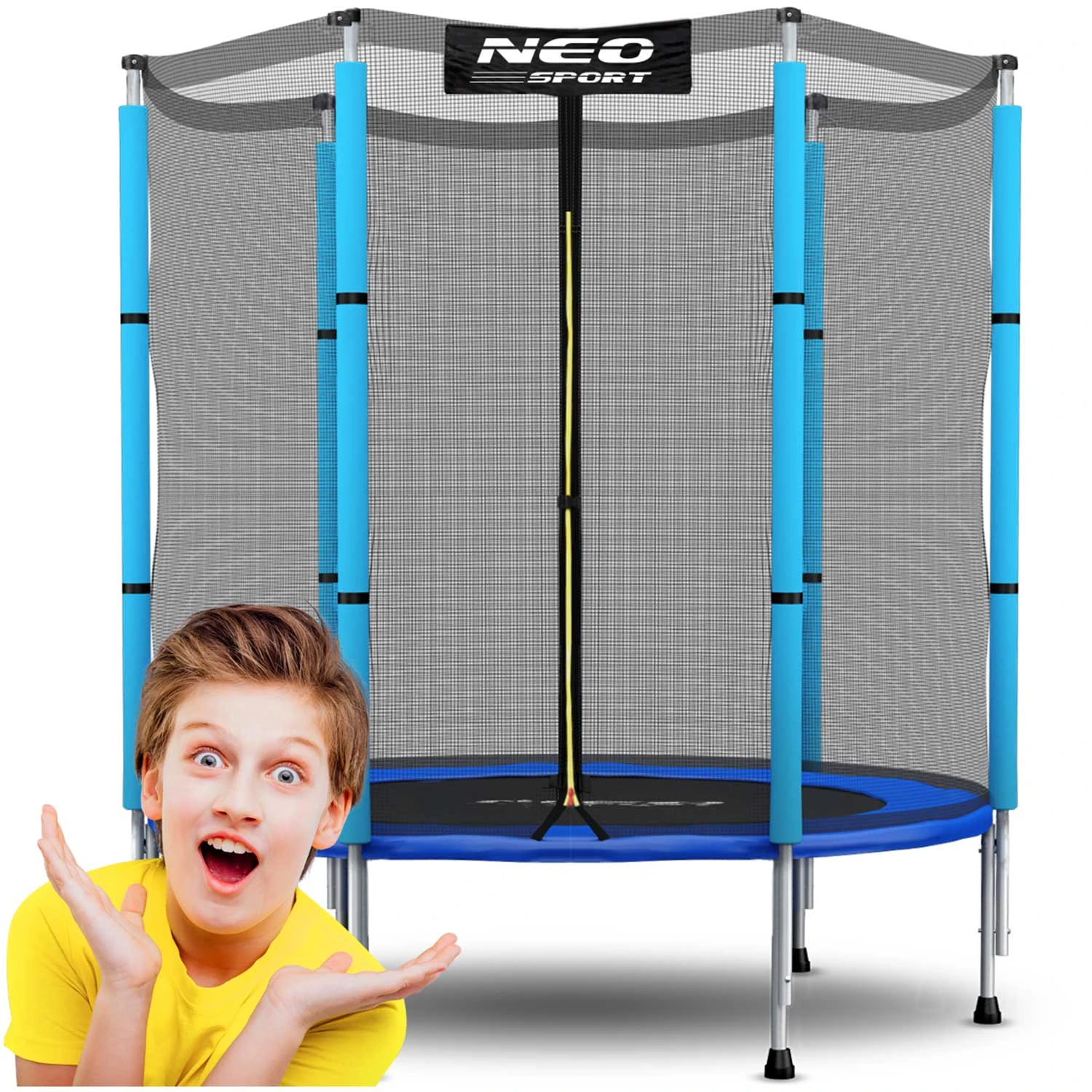 Detská záhradná trampolína 140 cm 4,5 stôp Neo-Sport – Obrázok 5