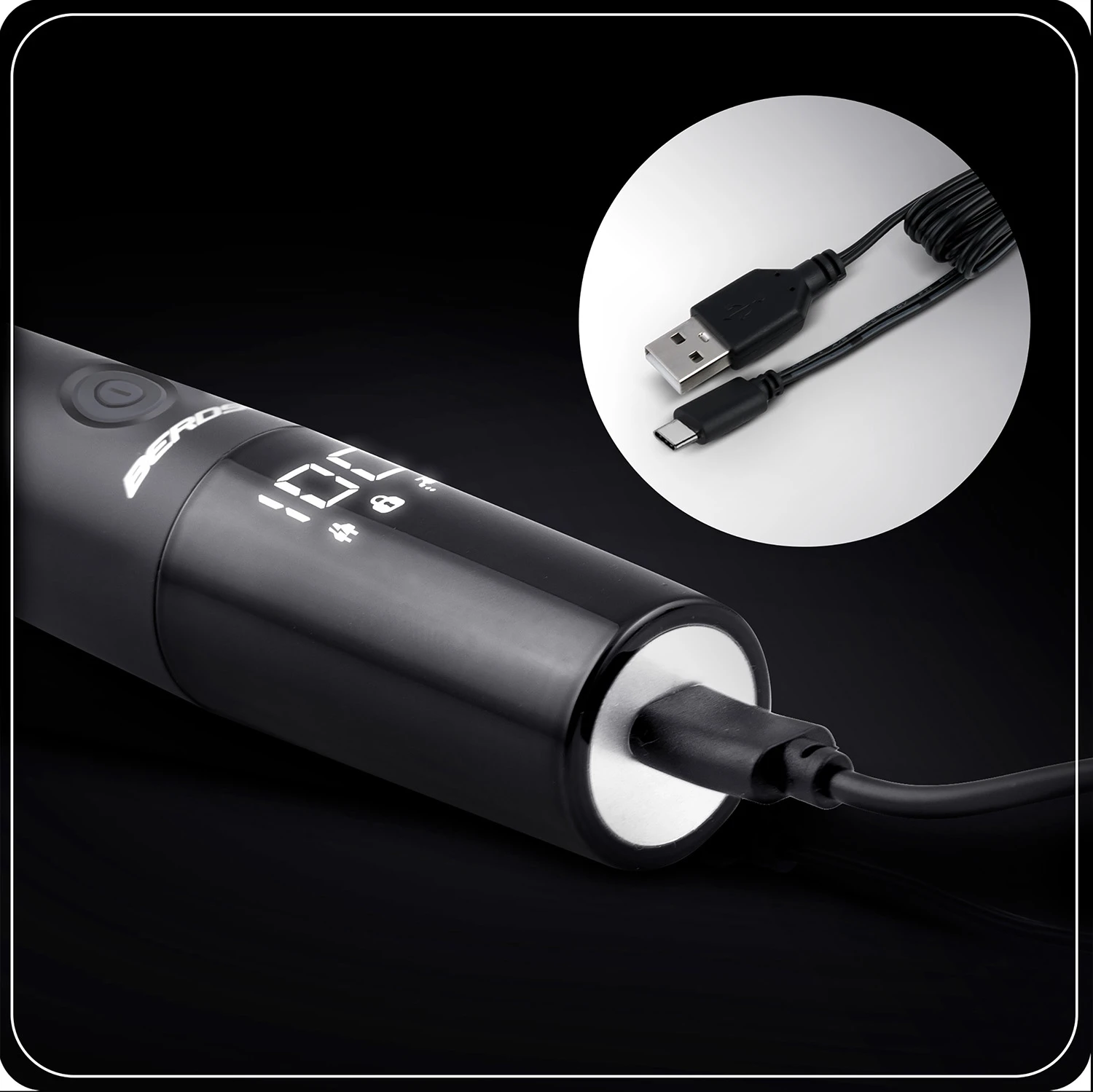 Berdsen BD-269 zastrihávač chĺpkov do nosa a uší, čierny – Obrázok 4