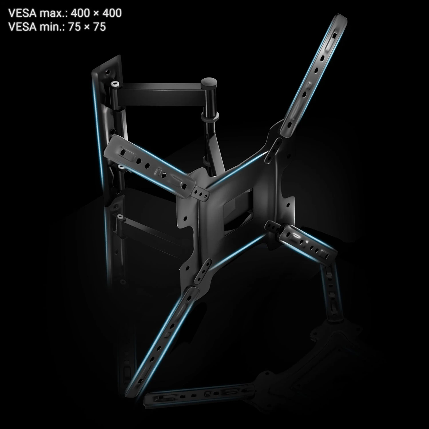 Držiak Humberg na televízor 17-56 palcov, 35 kg – Obrázok 14