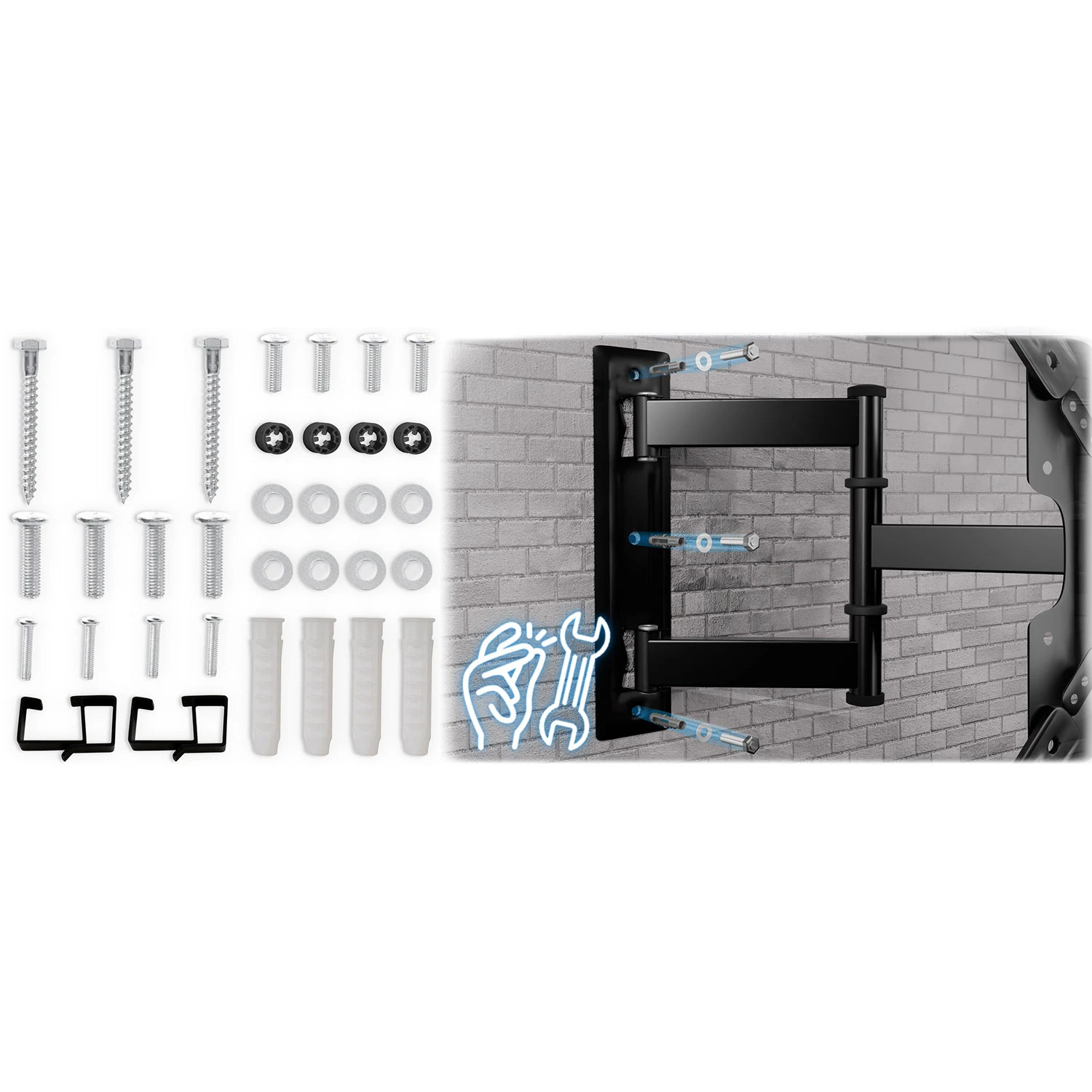 Držiak Humberg na televízor 17-56 palcov, 35 kg – Obrázok 7