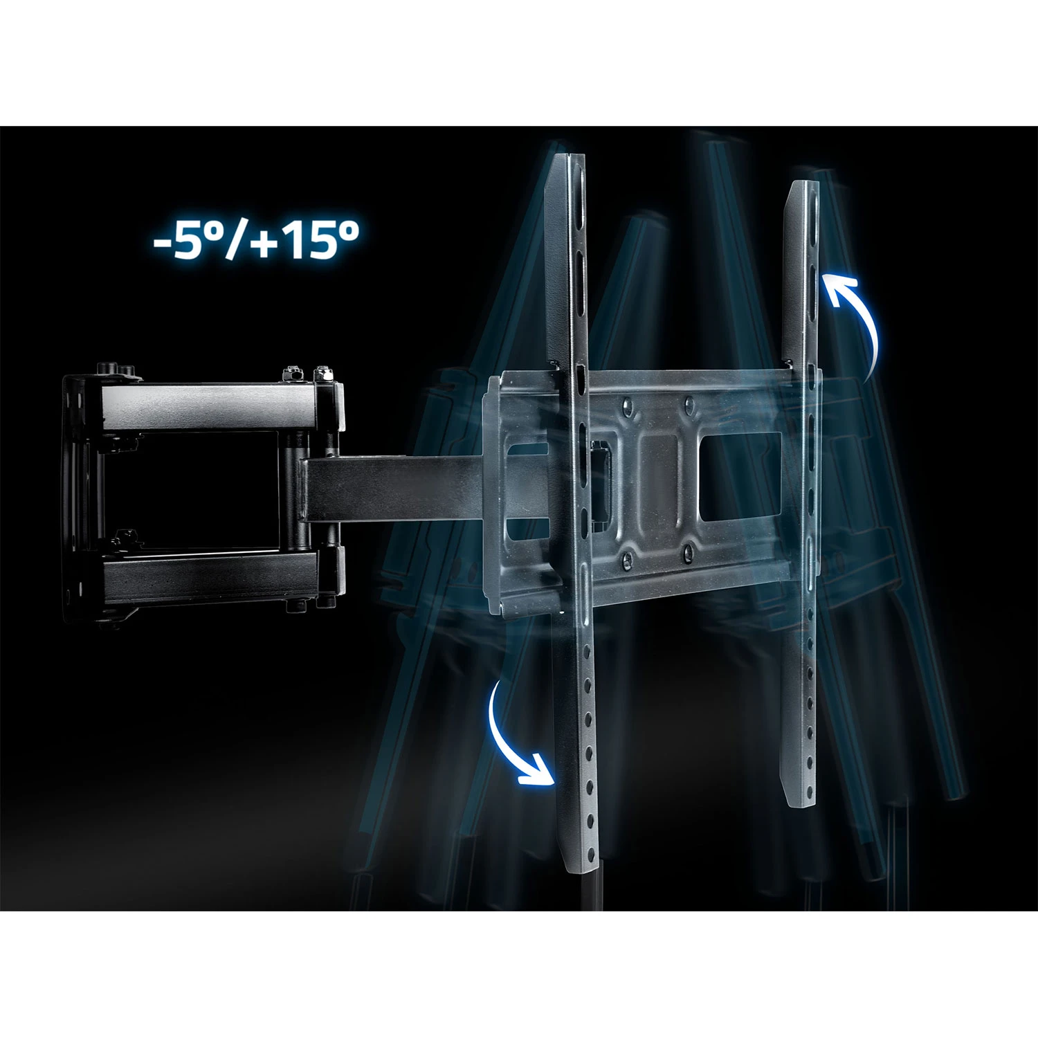 Držiak na TV 25-70 palcov Humberg 50 kg – Obrázok 9