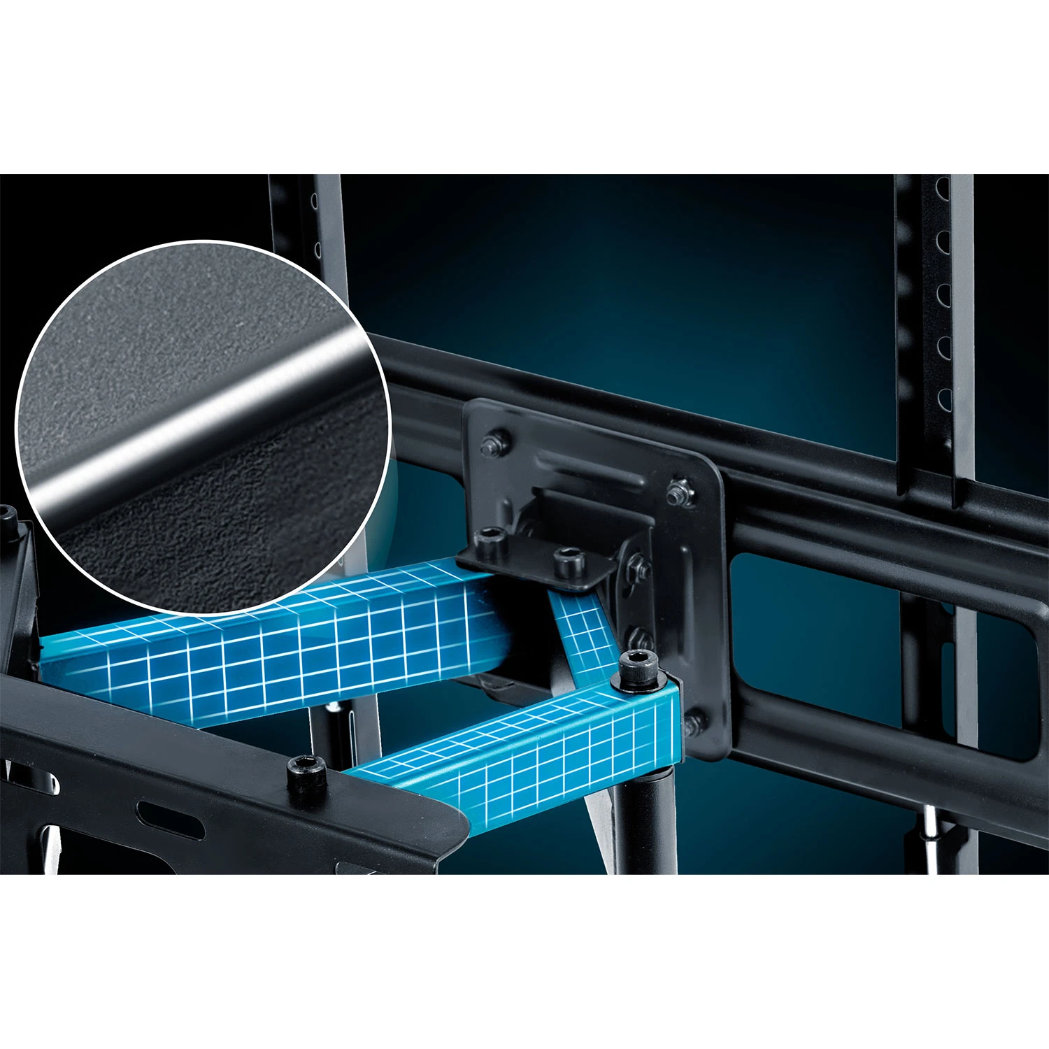 Držiak na TV 25-70 palcov Humberg 50 kg – Obrázok 8