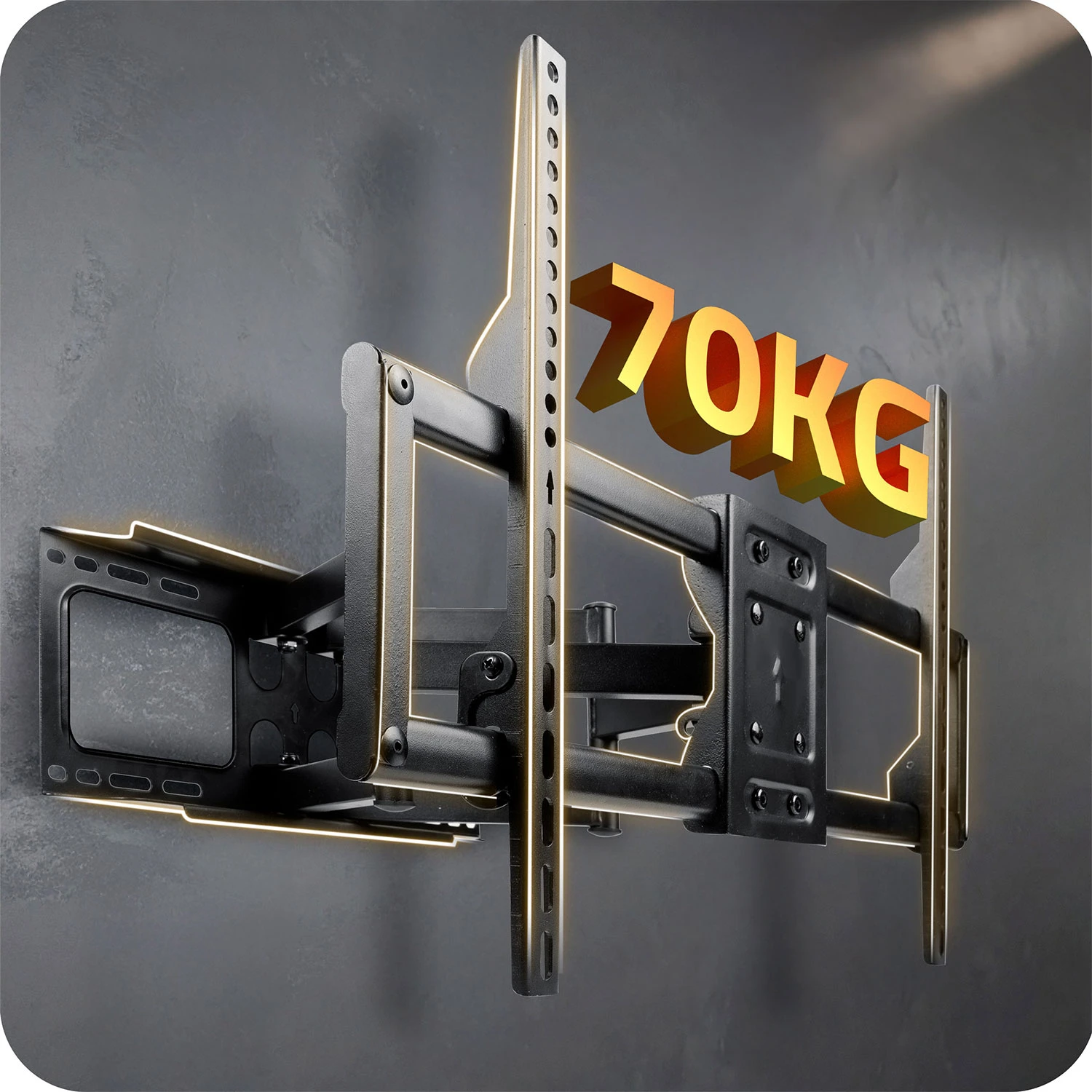 Držiak Humberg 70 kg na TV pre uhlopriečku 32-80 palcov – Obrázok 13