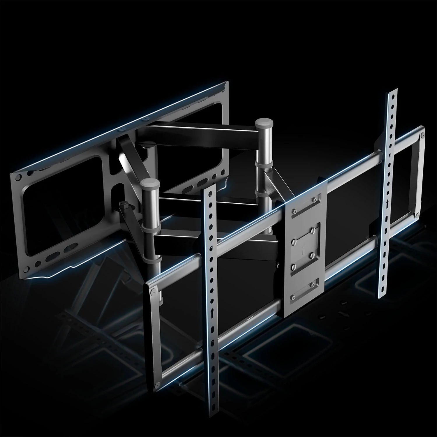 Držiak Humberg 70 kg na TV pre uhlopriečku 32-80 palcov – Obrázok 12