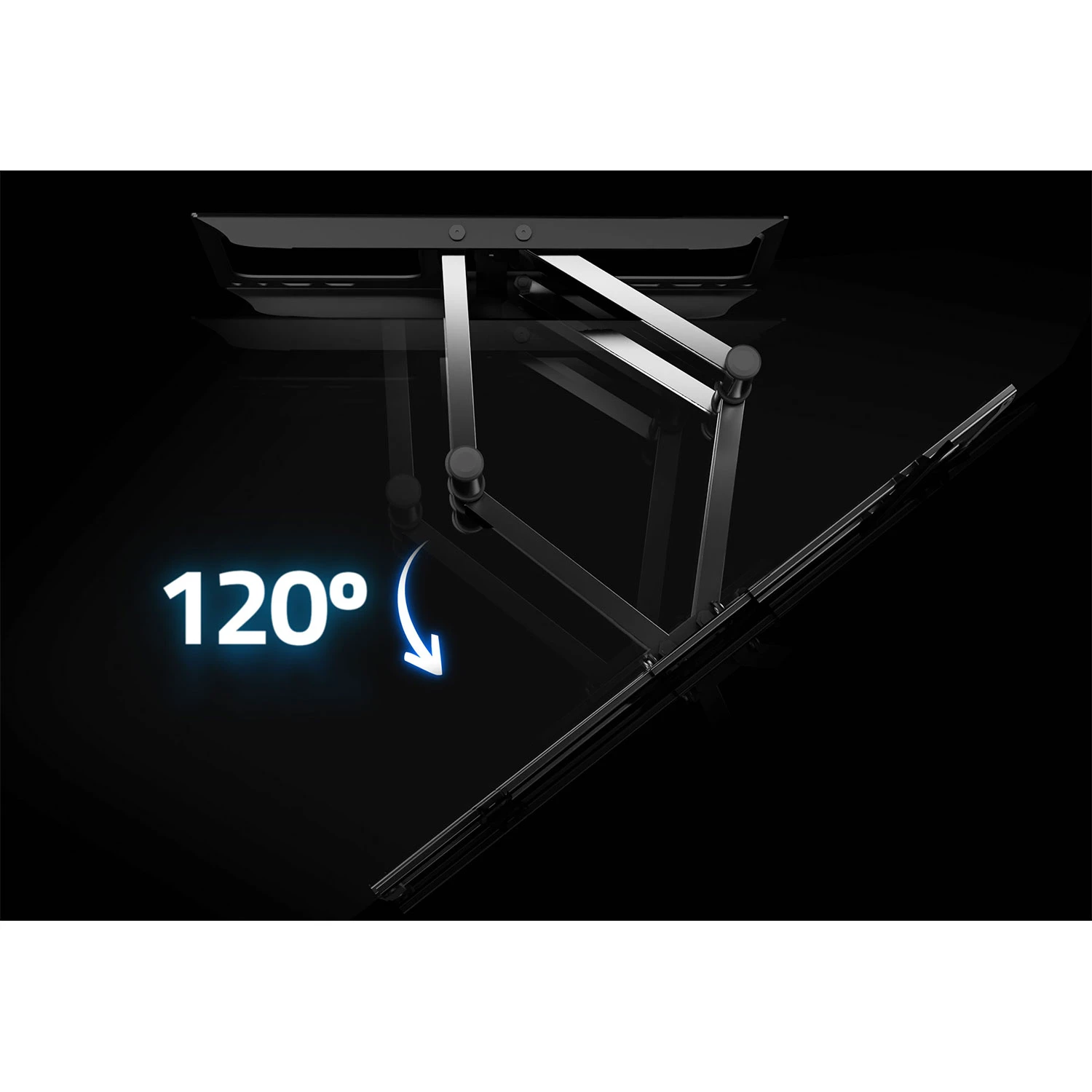 Držiak Humberg 70 kg na TV pre uhlopriečku 32-80 palcov – Obrázok 5