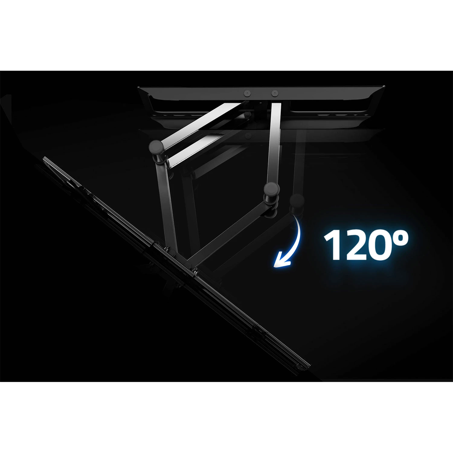 Držiak Humberg 70 kg na TV pre uhlopriečku 32-80 palcov – Obrázok 4