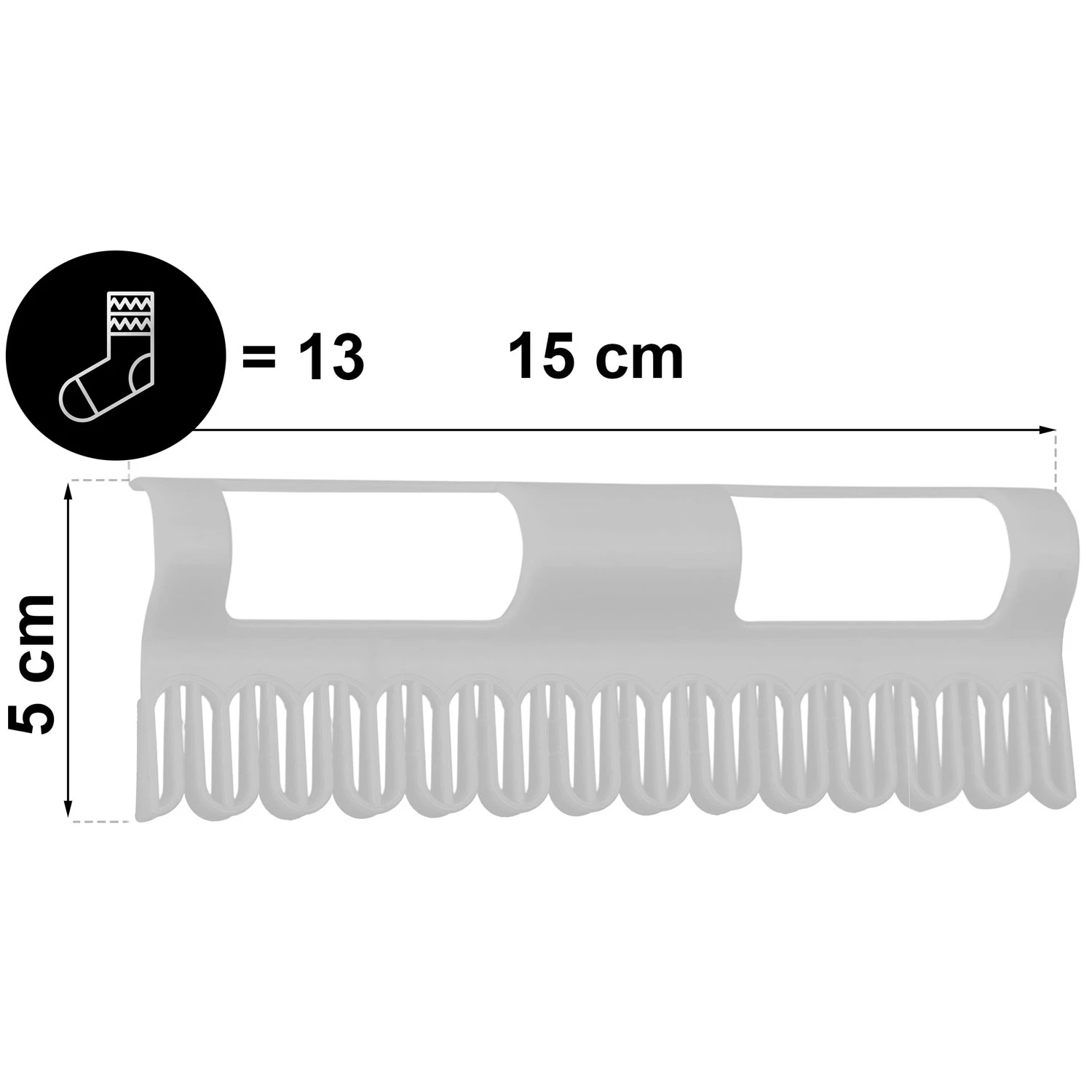 Držiaky na ponožky do sušičky, 2 ks. – Obrázok 2