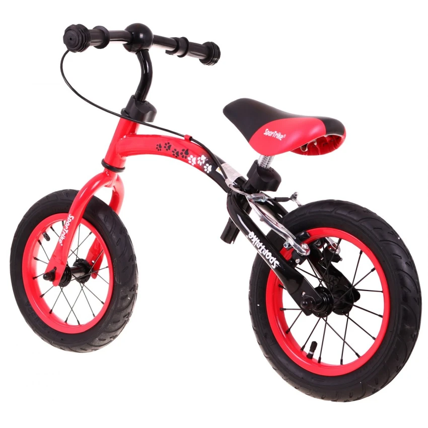 Odrážadlo / balančný bicykel červený – Obrázok 7