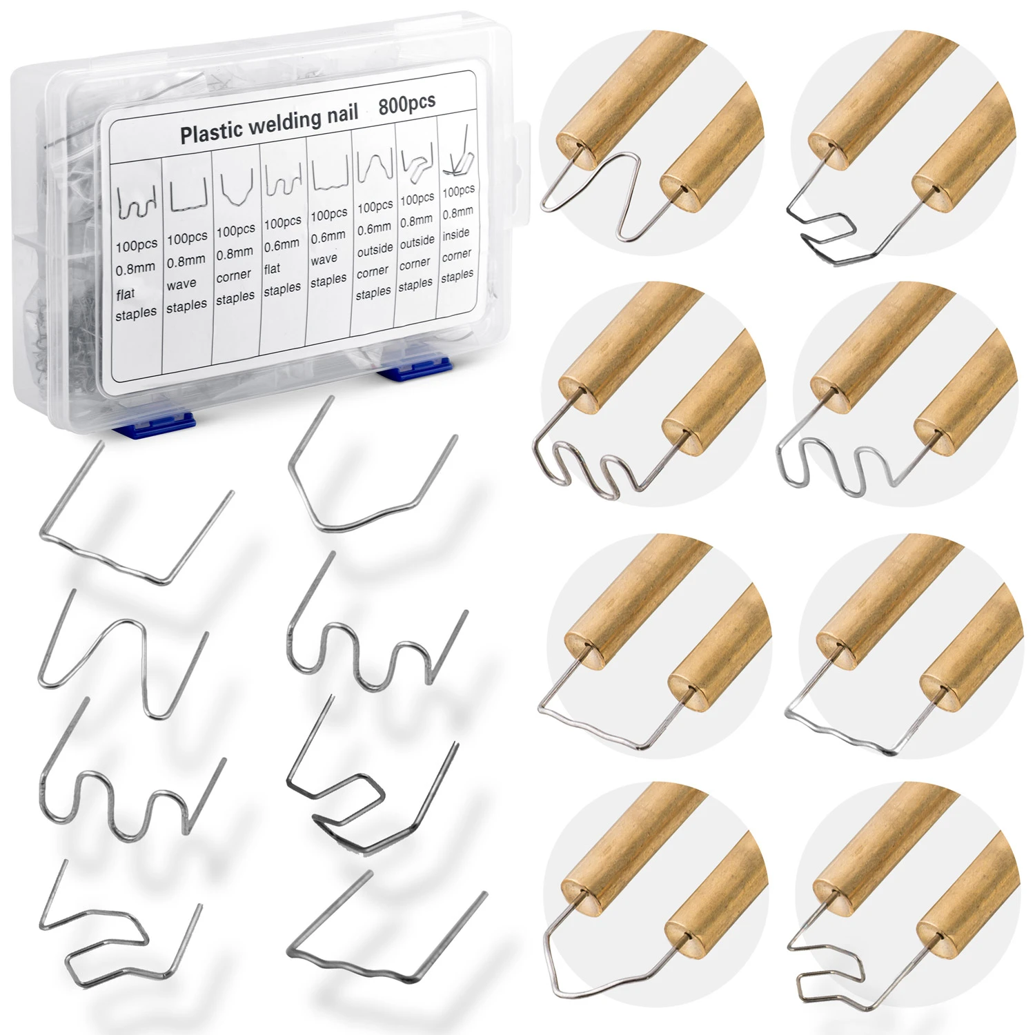 Sada svoriek pre zváračku plastov 800 ks Humberg – Obrázok 6