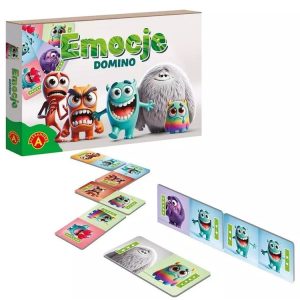 Vzdelávacia hra Alexander Domino Emócie - Pomáha pochopiť pocity GR0789