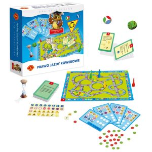 Vzdelávacia hra Alexander Owl Wise Head – Vodičský preukaz na bicykel GR0795