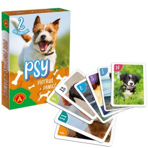 Pexeso s kartami Alexander Peter Dogs Cards GR0667