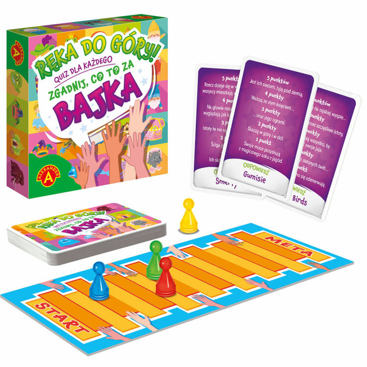 Alexander Pocket spoločenská hra, kvíz Ruky hore! Hádaj, aká je rozprávka GR0652