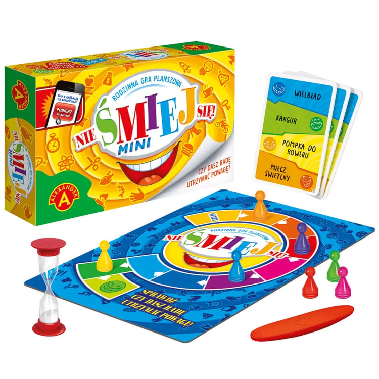 Alexander Nesmej sa! Mini spoločenská hra - 220 slov GR0801