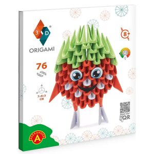 Alexander 3D ORIGAMI kreatívna sada – JAHODA