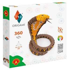 Kreatívna sada Alexander 3D Origami – Kobra