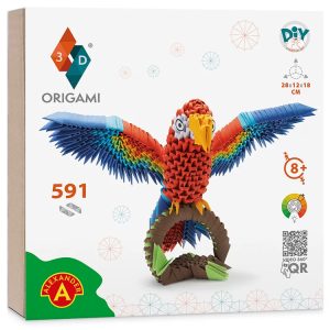 Alexander 3D Origami kreatívna sada – Papagáj