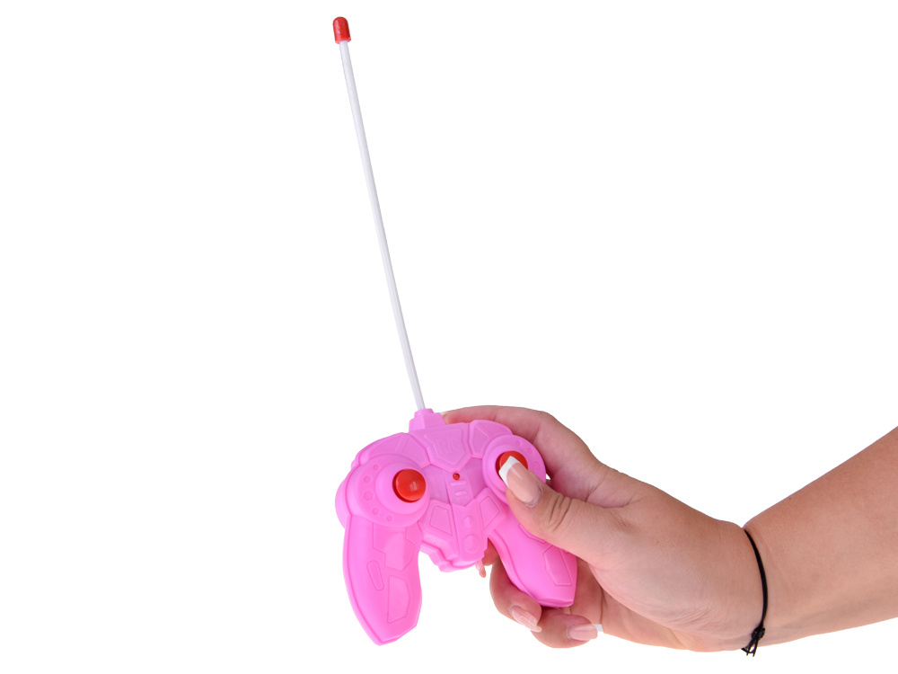 Ružové kabrioletové auto s diaľkovým ovládaním pre bábiky ZA5908 – Obrázok 3