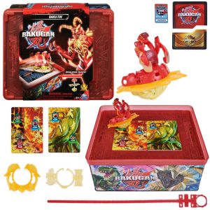 Zberateľská krabica Bakugan s figúrkami a kartami ZA5994