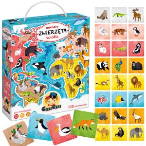 Pexeso CzuCzu Memory Zvieratá sveta ZA4850