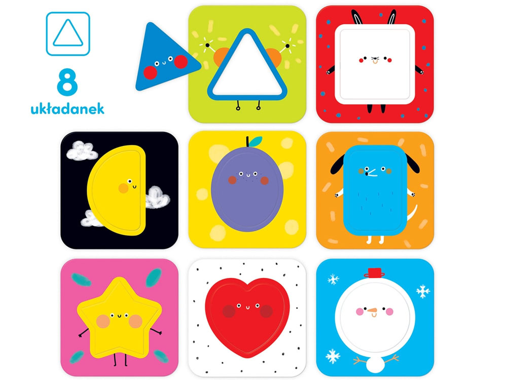 CzuCzu Objavovanie tvarov Puzzle 18m+ ZA4043 – Obrázok 2