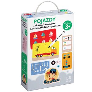 Kreatívne hry s fixkou CzuCzu Vozidlá ZA4056