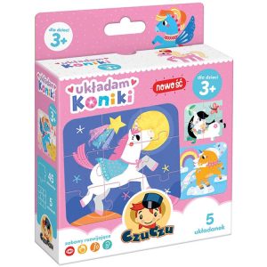 CzuCzu Puzzle s motívom koní 45 dielikov ZA4050