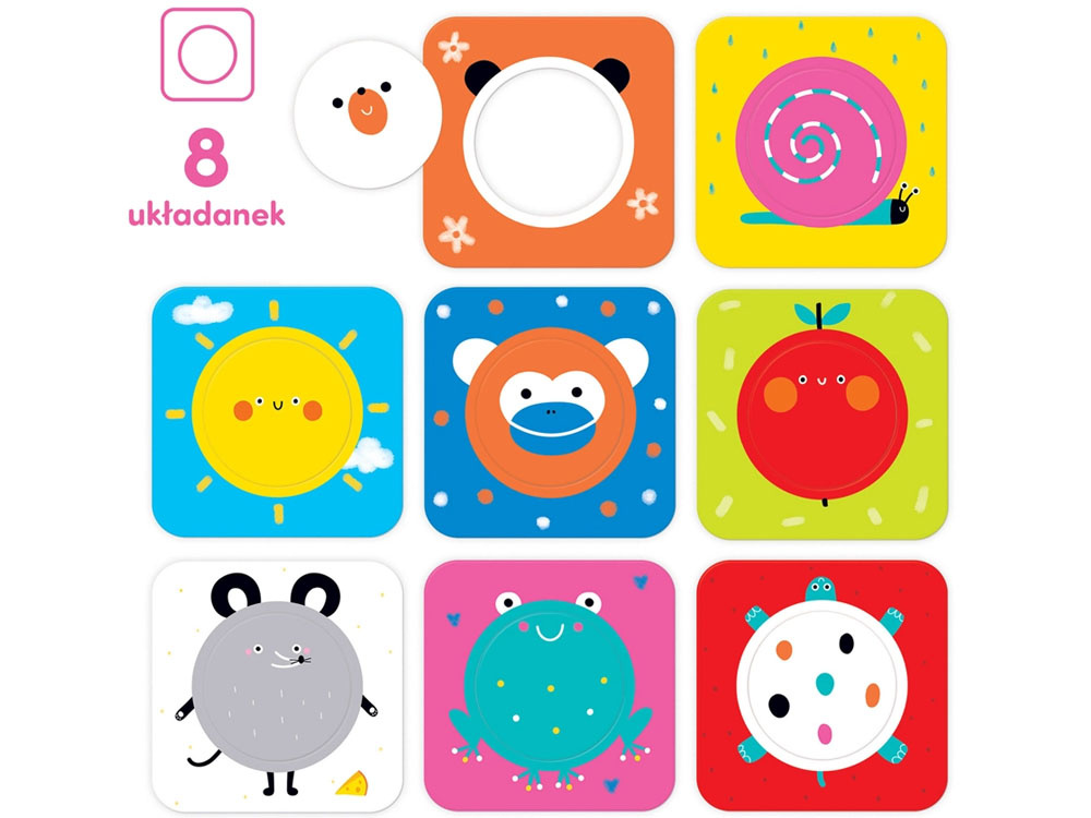 CzuCzuho prvé puzzle Objavovanie kruhu 12m+ ZA4042 – Obrázok 2