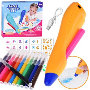 Kreatívna sada na maľovanie graffiti perom s airbrush striekaním