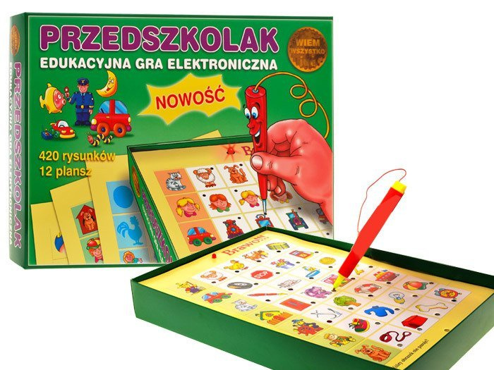 Vzdelávacia elektronická hra PREDŠKOLSKÁ GR0163