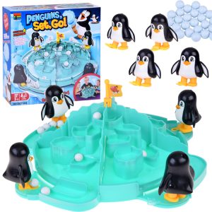 Arkádová hra „Penguins Go!“ - Snehová guľovačka GR0767
