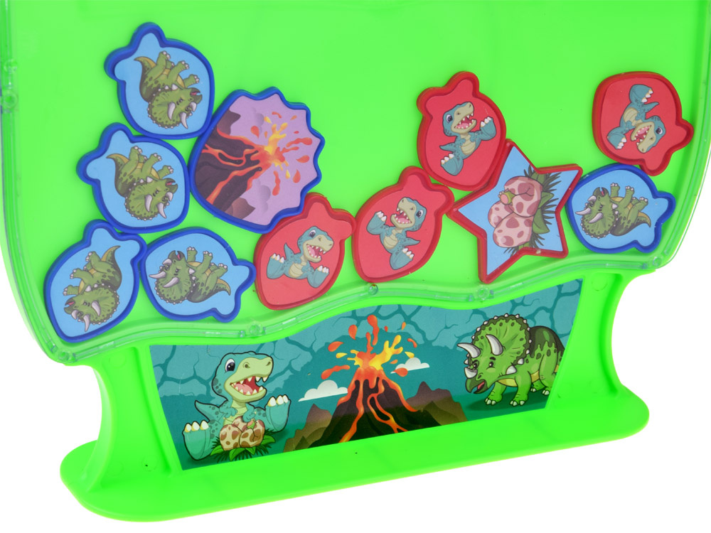 Strategická arkádová hra Connect 5 Dinosaurs puzzle GR0614 – Obrázok 3
