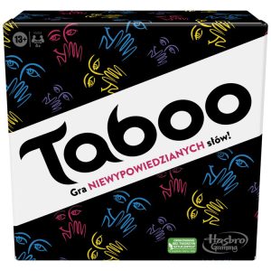 Hasbro Taboo Party Game (nová edícia) – Hádaj slovo s časom GR0824