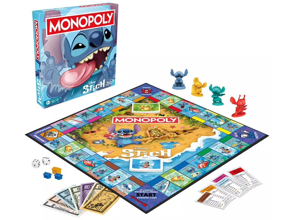 Spoločenská hra Hasbro Monopoly: Disney Stitch GR0823 – Obrázok 2