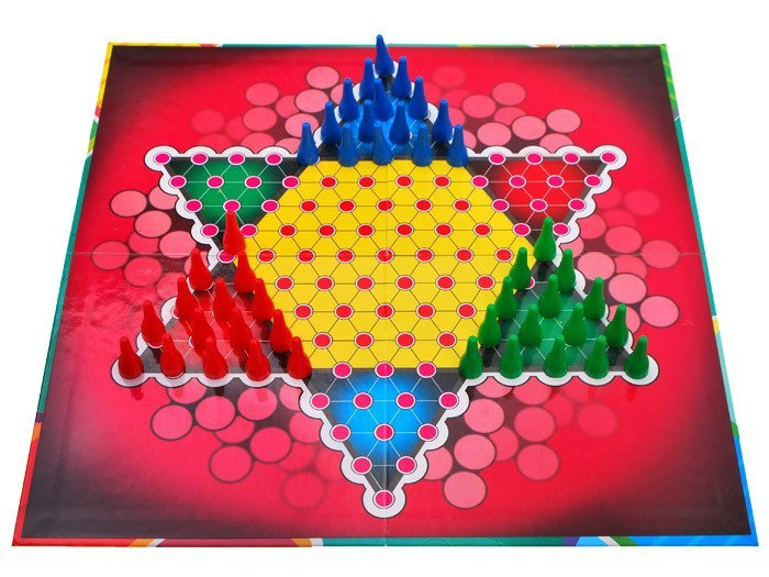 Jawa Obojstranná spoločenská hra ČÍNSKA a HALMA 2v1 GR0269 – Obrázok 2