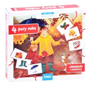 Jawa Vzdelávacia hra pre predškolákov 4 ROČNÉ OBDOBIA Pexeso GR0385