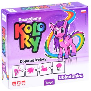 Jawa Vzdelávacia hra pre predškolákov UČÍME SA FARBY puzzle GR0456