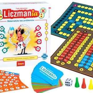 Vzdelávacia stolová hra Java LICZMANIA - matematika bez problémov GR0286