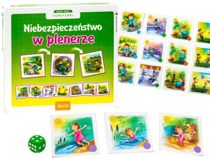 Jawa Vzdelávacia hra NEBEZPEČENSTVO V PRÍRODE - puzzle GR0306