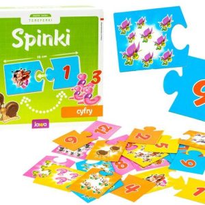 Jawa Vzdelávacia hra ŠPIČKY - ČÍSLA puzzle GR0309