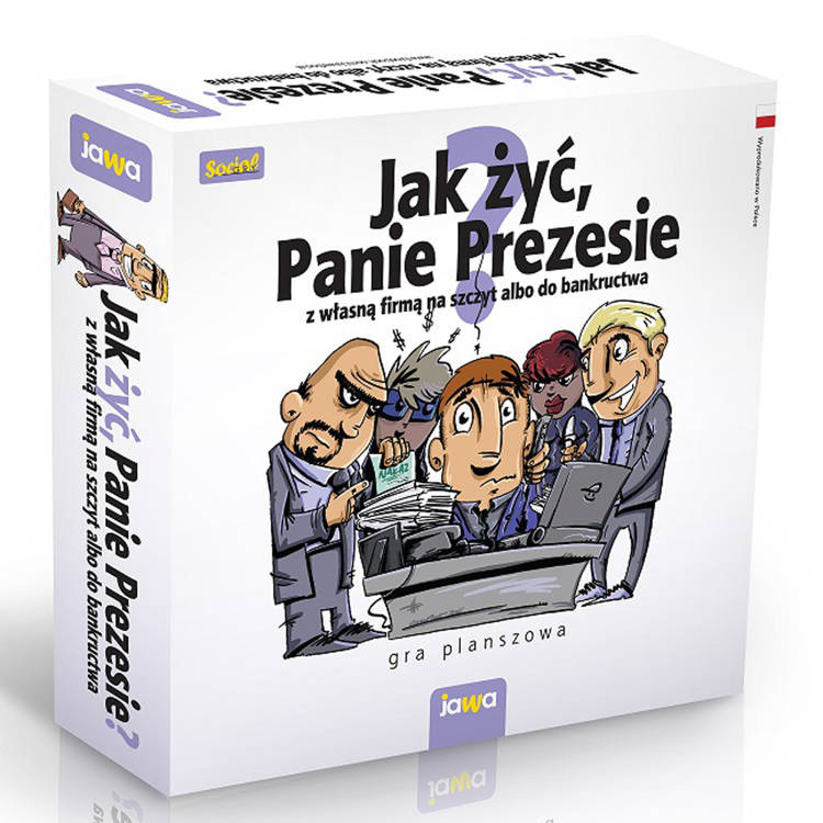 Spoločenská hra v Jave Ako žiť, pán prezident? - Hra pre celú rodinu GR0560